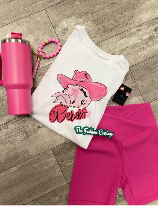 Pink Rebel Tee