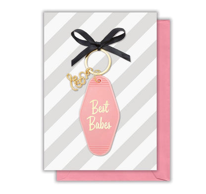 Statement Card with Keychain