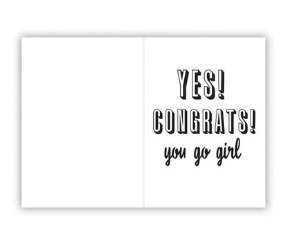 Statement Card with Keychain